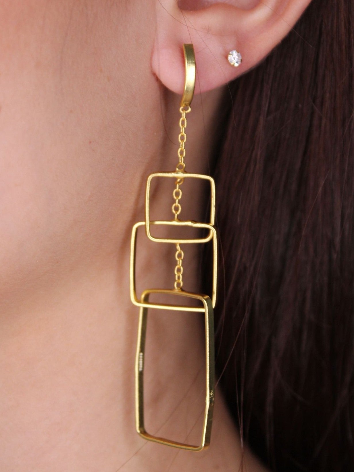 Aretes rectángulos geométricos - AR21