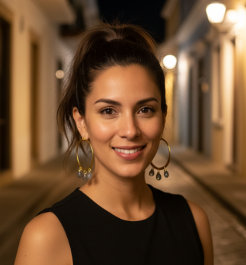 Aretes Aro martillado con colgantes de Labradorita - AR08