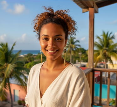 Aretes Abulón con Barra Martillada - AR01