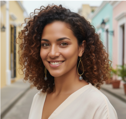 Aretes Lágrima con Labradorita  AR14